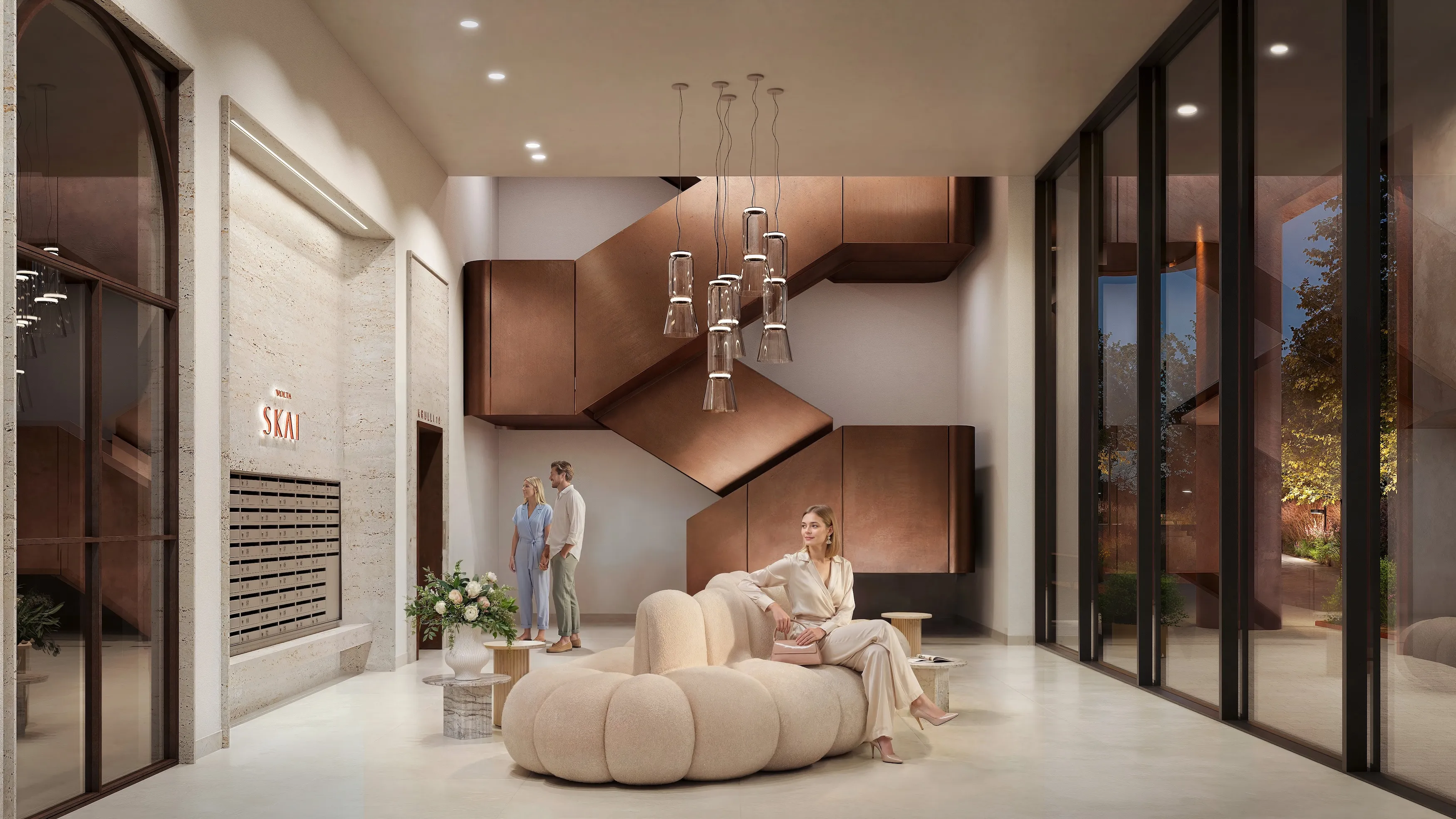 SRIIJAN GROUP double-height design lobby